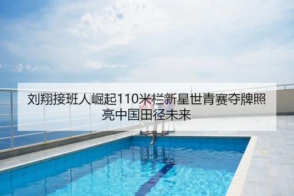 刘翔接班人崛起110米栏新星世青赛夺牌照亮中国田径未来